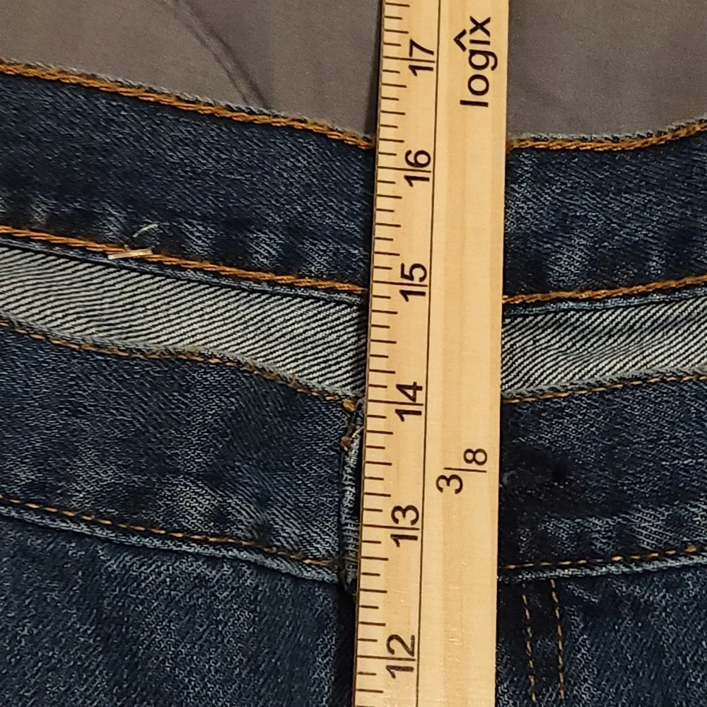 Levis 505 Regular Fit Men Jeans 48x30 Blue Denim Straight 100% Cotton - See Size